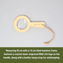 Load image into Gallery viewer, Eye Spy Eco Bamboo Magnifying Glass - Tigertree
