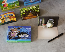 Load image into Gallery viewer, Totoro Pop-Up Notecards
