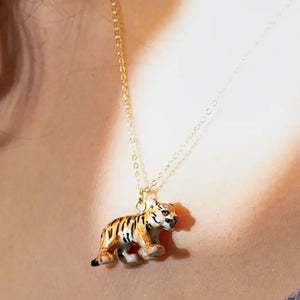 Tiny Tiger Necklace