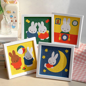 Miffy Diamond Painting Frame Kit