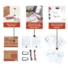 Load image into Gallery viewer, Know The Ropes Knot Challenge Game - Tigertree
