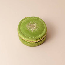 Load image into Gallery viewer, Mini Travel Jewelry Case - Avocado
