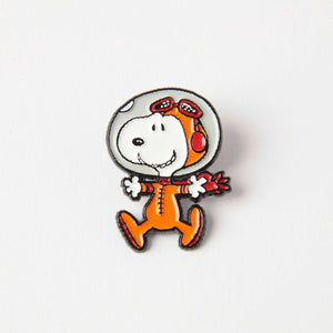 Peanuts Snoopy in Space Enamel Pin