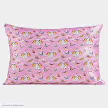 Load image into Gallery viewer, Lisa Frank Standard Satin Pillow Case- Angel Kitty - Tigertree
