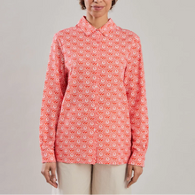 Load image into Gallery viewer, Asis Percales Blouse - Daisy Red

