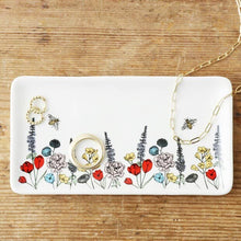 Load image into Gallery viewer, Long Wildflower Trinket Dish
