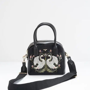 Eloise Embroidered Swan Bag - Tigertree