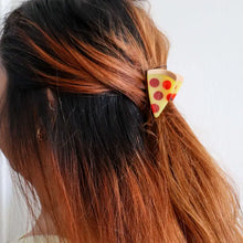 Load image into Gallery viewer, Pizza Claw Hair Clip Mini - Tigertree
