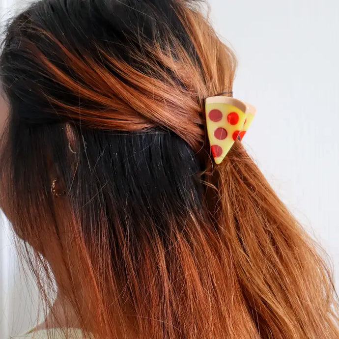 Pizza Claw Hair Clip Mini - Tigertree