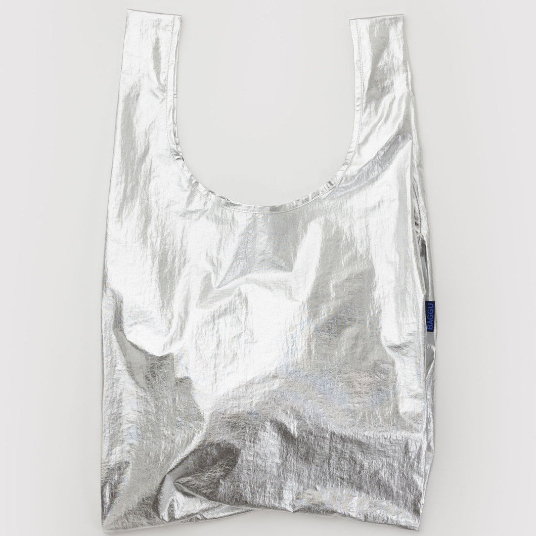 Standard Baggu- Chrome Metallic