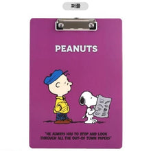 Load image into Gallery viewer, Peanuts Snoopy &amp; Friends Characters Clip Board
