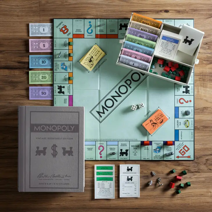 Monopoly Vintage Bookshelf Edition - Tigertree