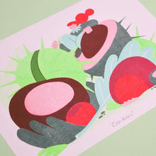 Load image into Gallery viewer, Conkers A5 - Risograph Print - Tigertree
