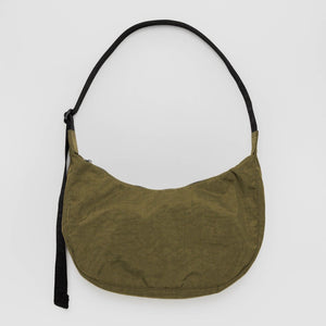 Medium Nylon Crescent Bag - Seaweed - Tigertree