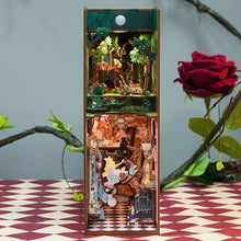 Load image into Gallery viewer, Miniature House Book Nook Kit: Alice&#39;s Adventures - Tigertree
