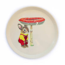 Load image into Gallery viewer, Nicholas Bunny Large Round Tray - Tigertree
