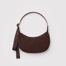 Load image into Gallery viewer, Small Nylon Crescent Bag - Coffee - Tigertree

