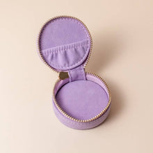 Load image into Gallery viewer, Mini Travel Jewelry Case - Lavender
