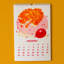 Load image into Gallery viewer, Ain&#39;t Life Grand? 2025 Risograph Wall Calendar
