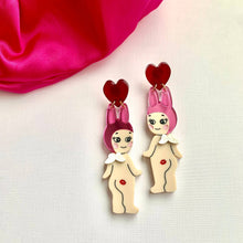 Load image into Gallery viewer, Love Bunnies Earrings
