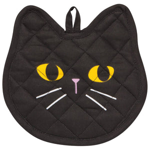 Black Cat Potholder