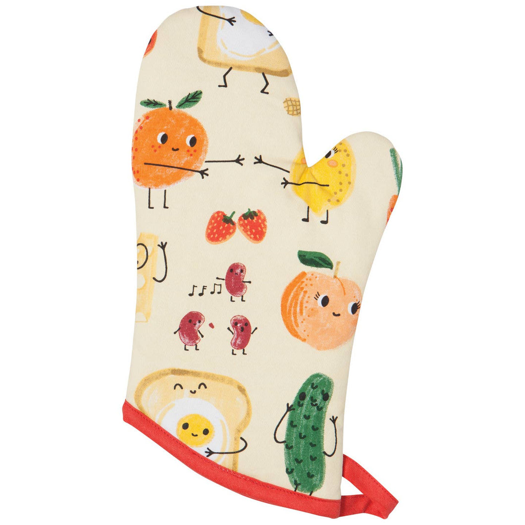 Funny Food Oven Mitt