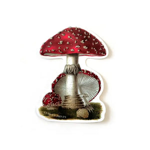 Vintage Magic Mushroom Sticker - Tigertree