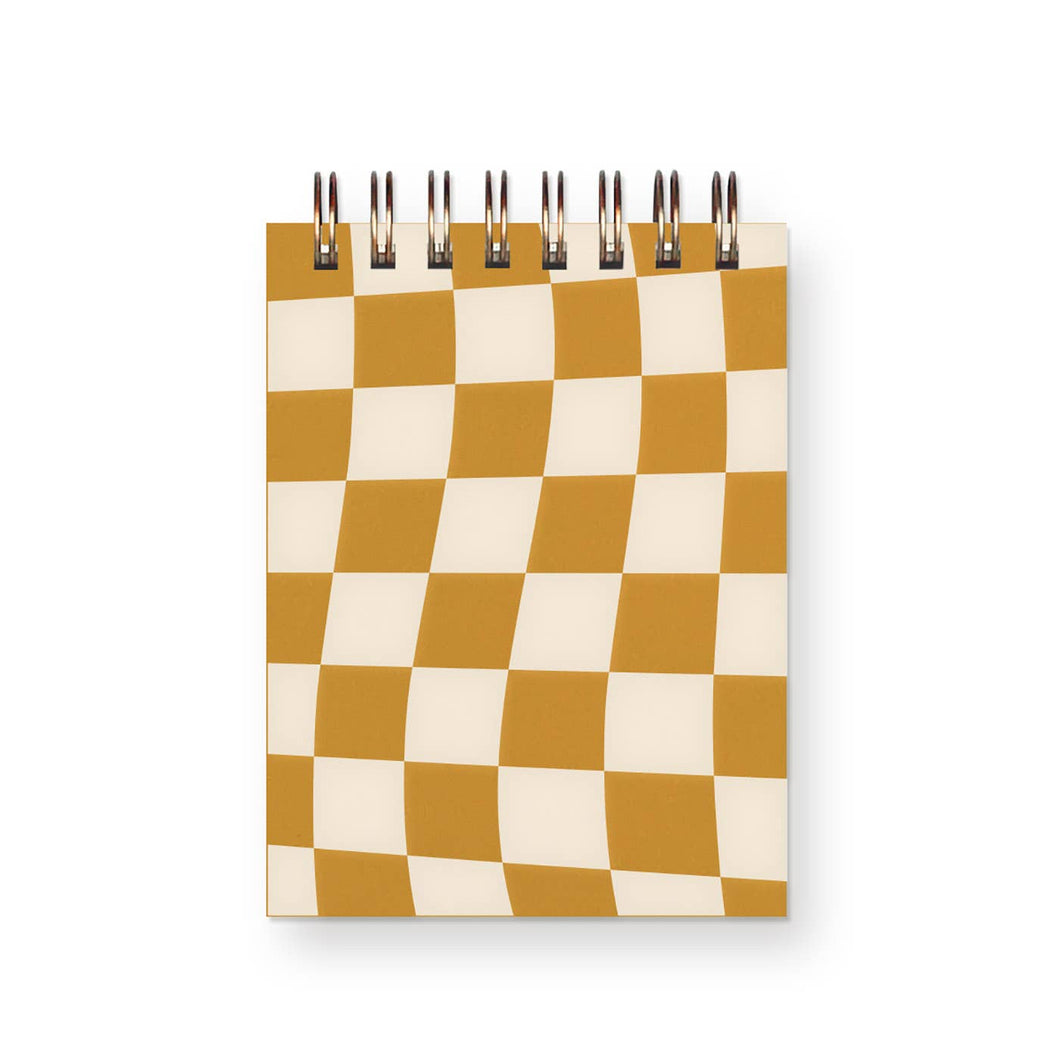 Checkerboard Mini Jotter - Tigertree