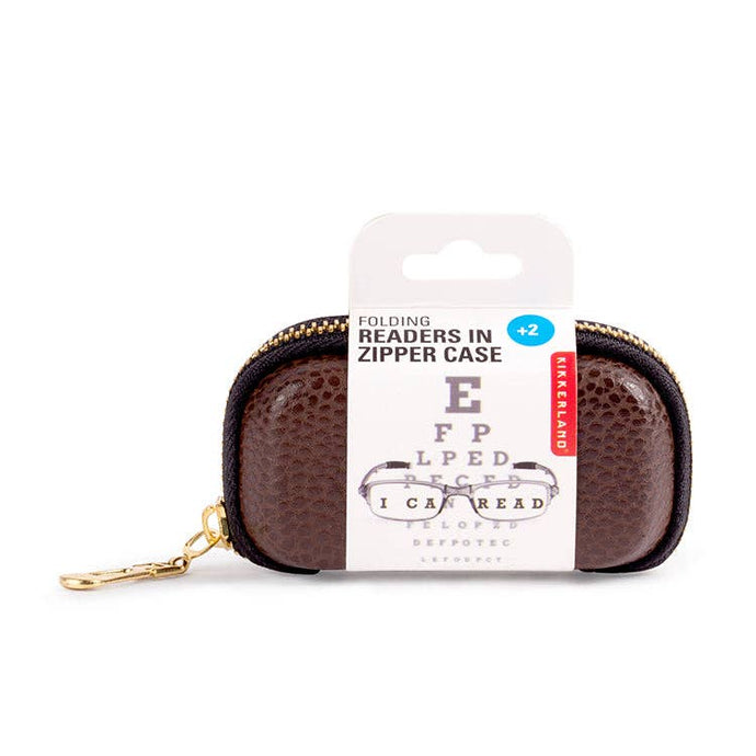 Folding Readers In Zipper Case - Tigertree