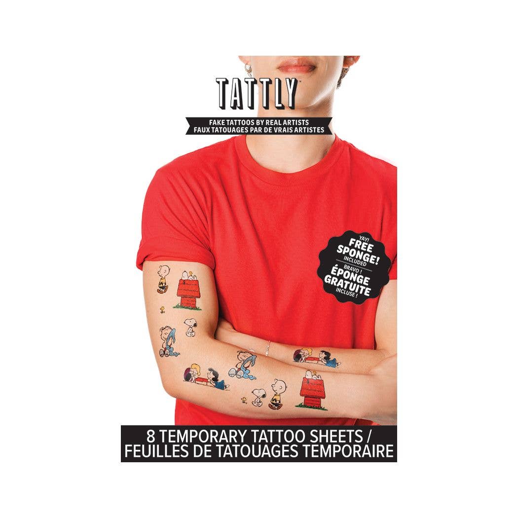 Classic Peanuts Tattoo Set - Tigertree