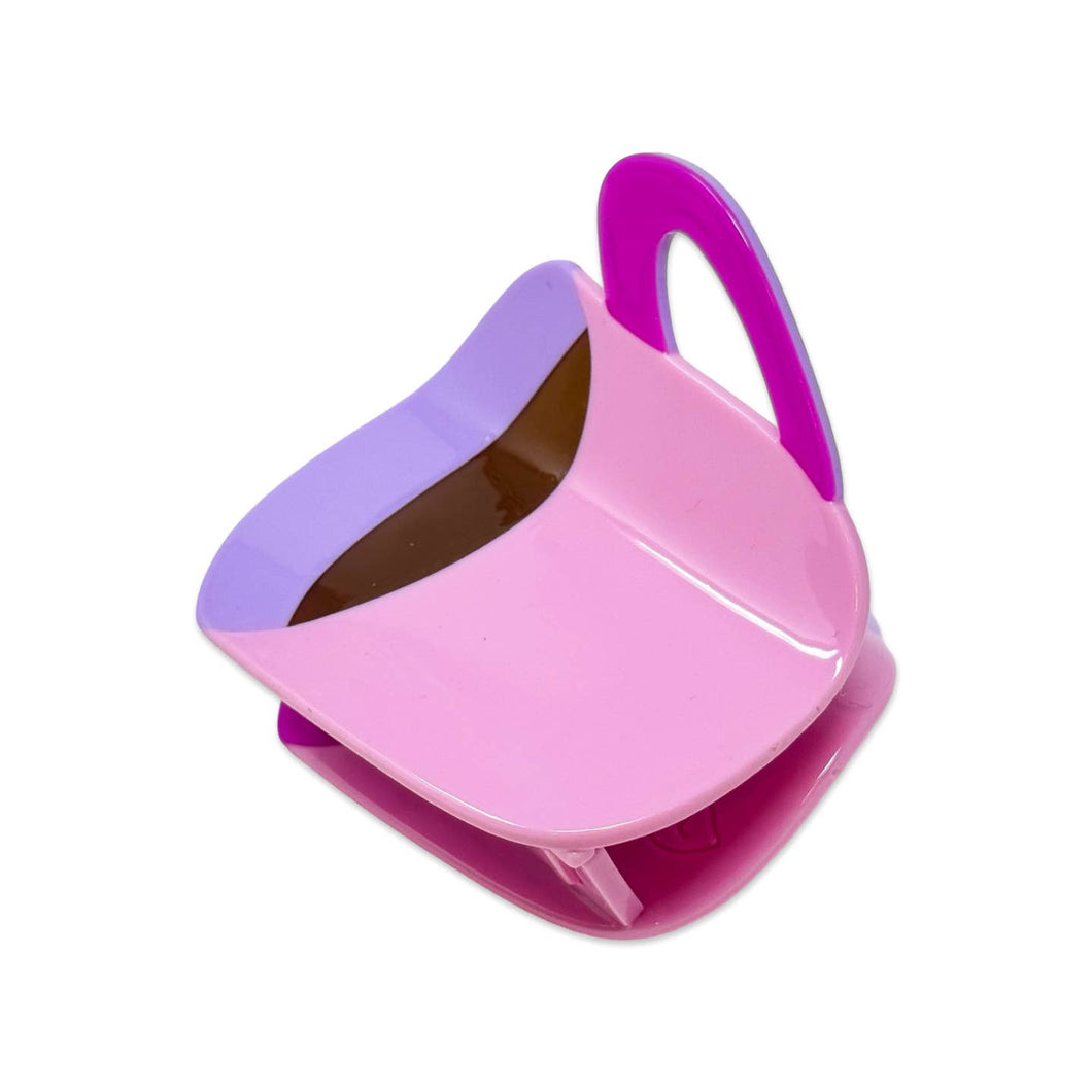 Coffee Cup Hair Claw