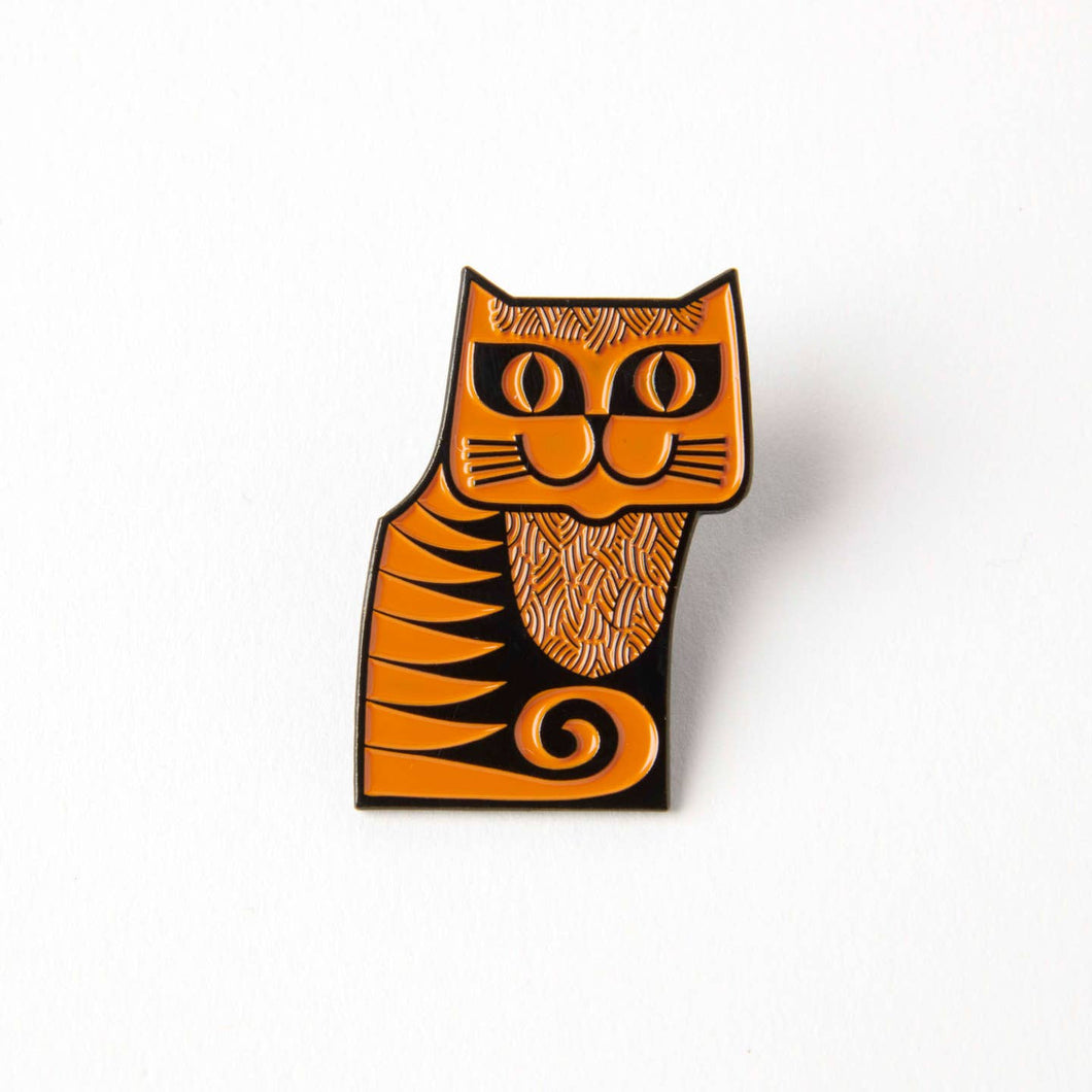 Hornsea Cat Enamel Pin