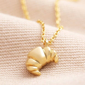 Croissant Pendant Necklace