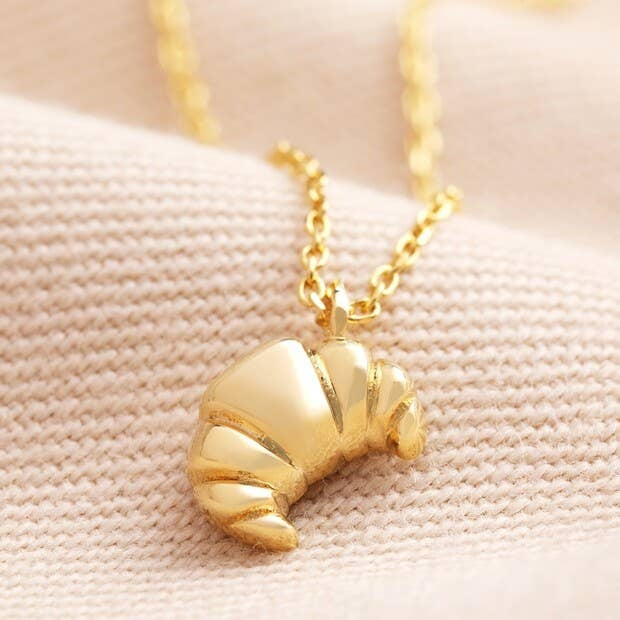 Croissant Pendant Necklace