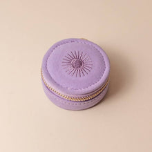 Load image into Gallery viewer, Mini Travel Jewelry Case - Lavender
