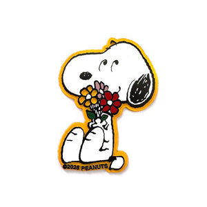 Snoopy Flower Bouquet Magnet