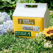 Load image into Gallery viewer, Snoopy I'd Rather Be In My Garden Bumper Sticker
