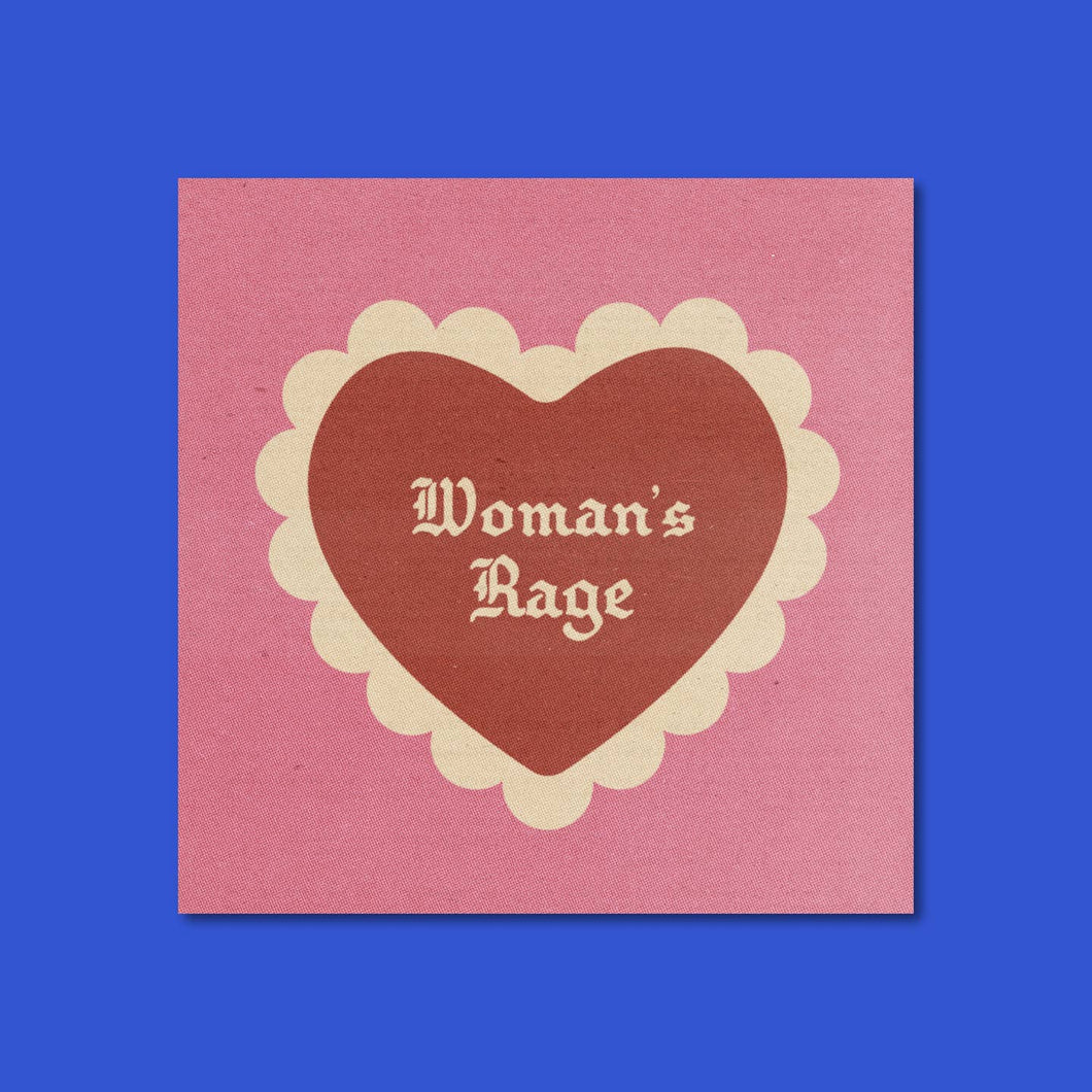 Women's Rage Mini Art Print- 5