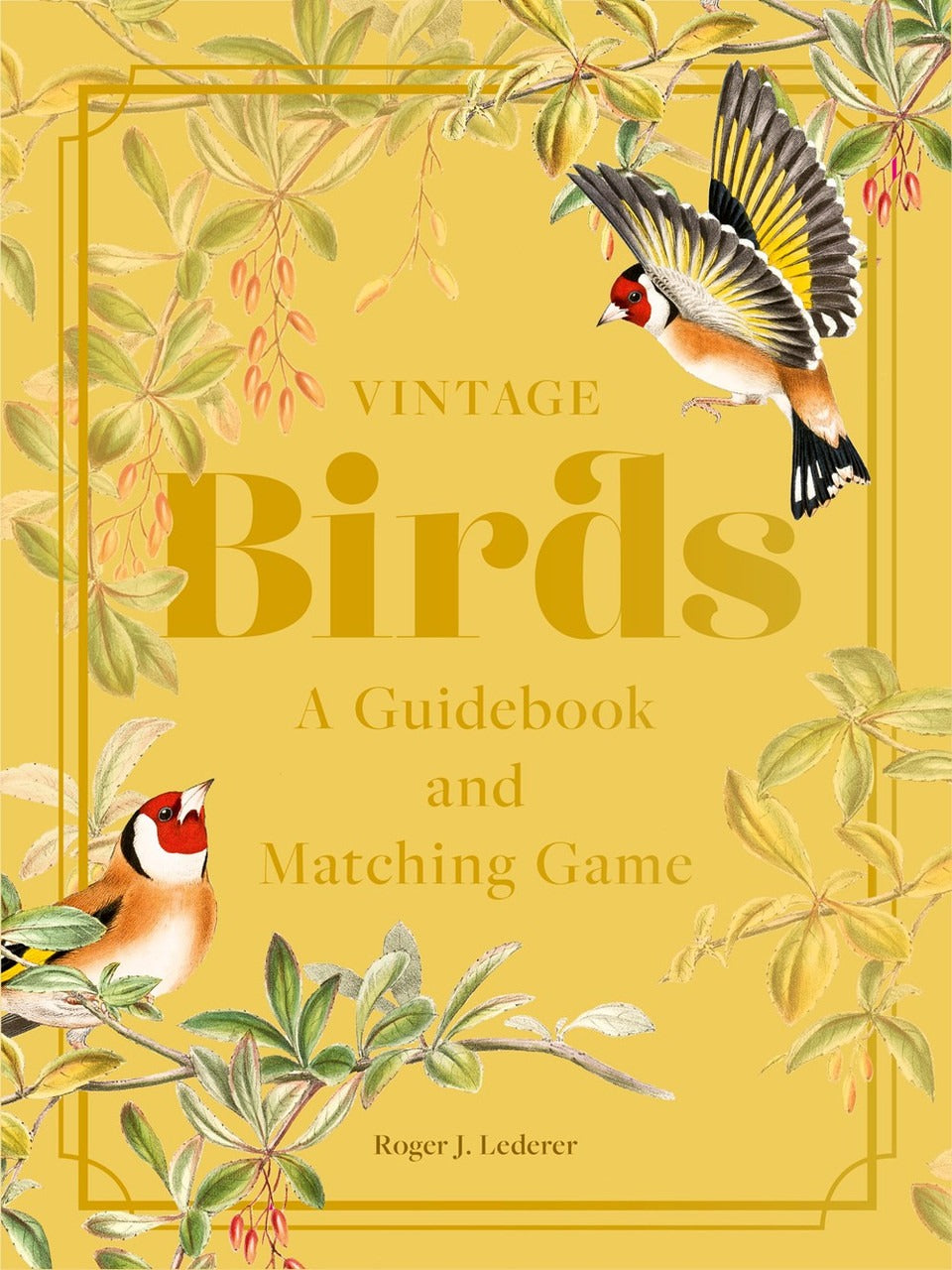 Vintage Birds Guidebook & Matching Game