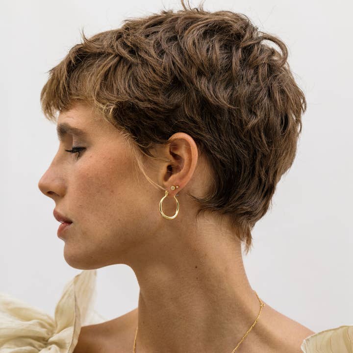 Small Maria Hoop Earrings