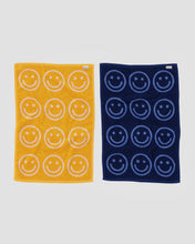 Load image into Gallery viewer, Hand Towel Set of 2- Happy Blue Marigold
