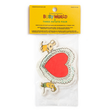 Load image into Gallery viewer, Richard Scarry Mice Heart Air Freshener
