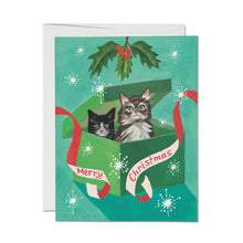 Load image into Gallery viewer, Meowy Christmas Card Box Set
