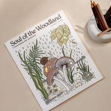 Load image into Gallery viewer, Soul of the Woodland: A Stress Relieving Adult Coloring Book
