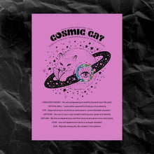 Load image into Gallery viewer, Cosmic Cat Scratch Off Fortune Card
