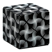 Load image into Gallery viewer, Shashibo Black &amp; White Magnetic Puzzle Cube
