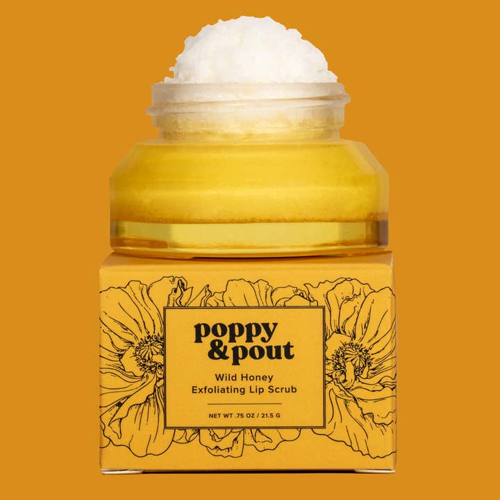 Poppy & Pout Lip Scrub - Tigertree