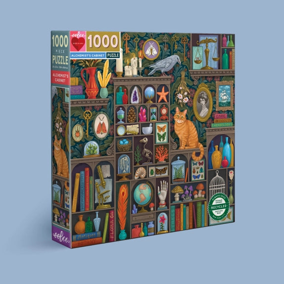 Alchemist's Cabinet 1000 Piece Puzzle - Tigertree