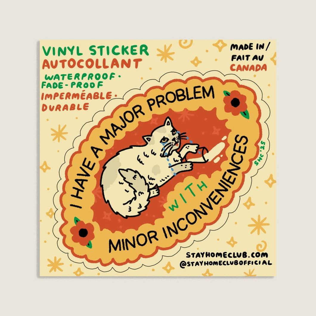 Major Problem Sticker - Tigertree