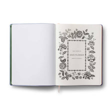 Load image into Gallery viewer, 2025 English Rose 12-Month Bookbound Planner
